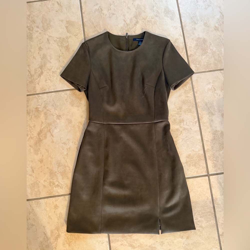 French Connection suede Mini Dress